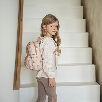 Sac à Dos Little Story - Oursons Beige