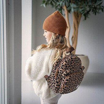 Sac à Dos Beary Excited - Ours Bouclette Léopard