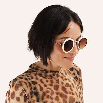 Lunettes de Soleil Mia - Blanc