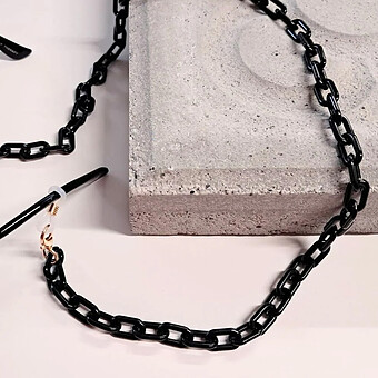 Chaine de Lunettes Calathéa - Noir