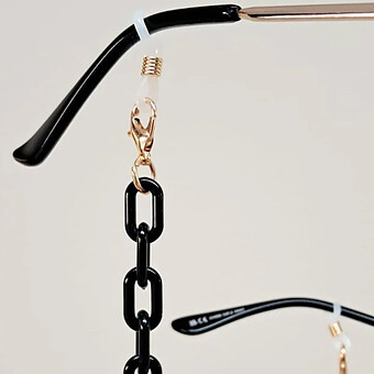 Chaine de Lunettes Calathéa - Noir