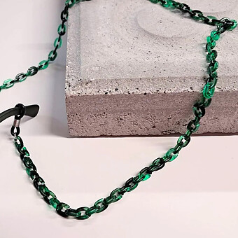 Chaine de Lunettes Ficus - Vert