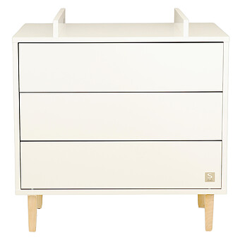 Commode et Plan à Langer Paloma - Blanc Neige