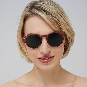 Lunettes de Soleil Adulte #D - Havane