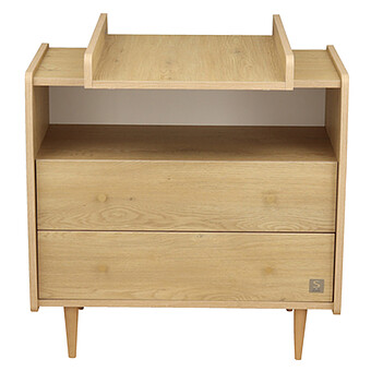 Commode et Plan à Langer My Love - Chêne Vintage