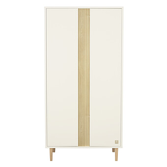 Armoire 2 Portes Paloma - Blanc Neige