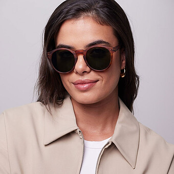 Lunettes de Soleil Adulte #M - Havane