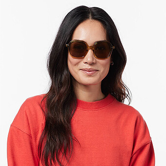 Lunettes de Soleil Adulte #Office - Golden Green