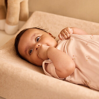 Lot de 2 Housses de Matelas à Langer - Blush & Wild Rose