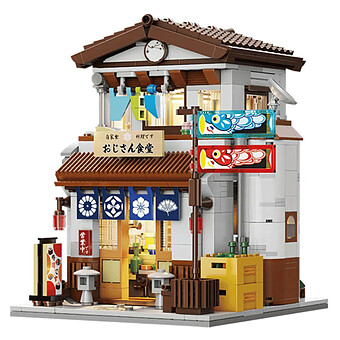 Jeu de Construction Lumineux Cantine Japonaise