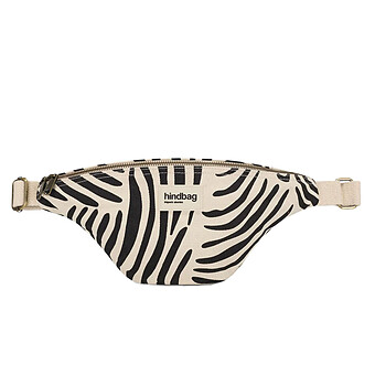 Sac Banane Olivia - Zèbre Ecru