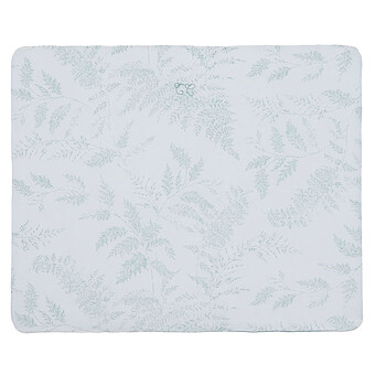 Plaid Réversible - Feuillage Vert