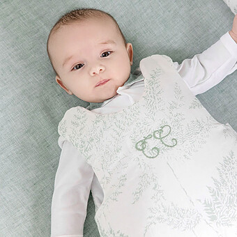 Gigoteuse Mi-saison Feuillage Vert - 0/6 Mois