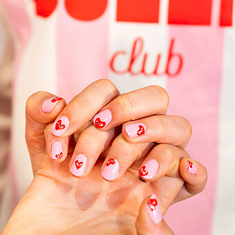 Vernis à Ongles 2-en-1 Nail Art - Cherry Crush