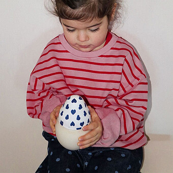 Biberon BibRond Full of Love Blue - 240 ml