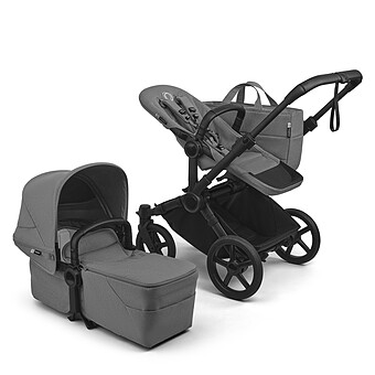 Poussette Donkey 6 Mono Complète - Moon Grey