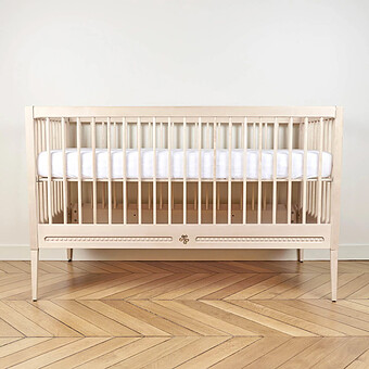 Lit Bébé Evolutif Gustavienne Naturel - 70 x 140 cm