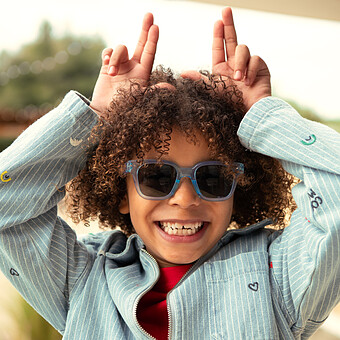 Lunettes de Soleil Junior #Road 7/11 Ans - Turquoise Stone