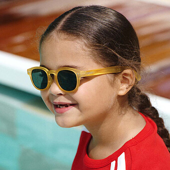 Lunettes de Soleil Junior #C 7/11 Ans - Yellow Honey