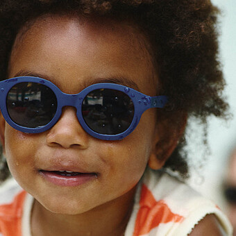 Lunettes de Soleil Baby #D 0/3 Ans - Denim Blue