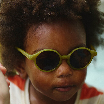 Lunettes de Soleil Baby #D 0/3 Ans - Glossy Kaki