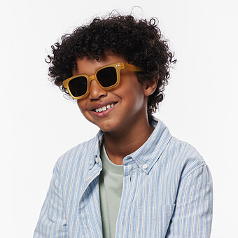 Lunettes de Soleil Junior #Road 7/11 Ans - Yellow Honey