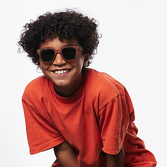 Lunettes de Soleil Junior #Road 7/11 Ans - Havane