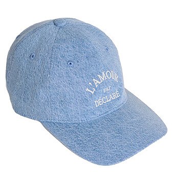Casquette L'Amour est Déclaré - Denim Clair