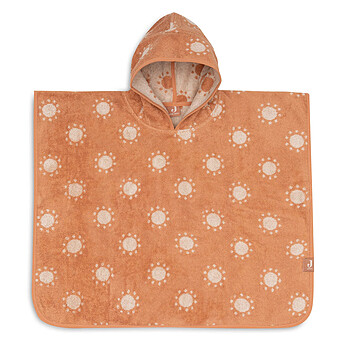 Poncho de Bain Eponge Jacquard Réversible - Sun Light Terra
