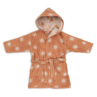 Peignoir de Bain Eponge Jacquard Sun Light Terra - 1/2 Ans 
