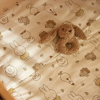 Housse de Couette et Taie Miffy Family Farm - 100 x 140 cm