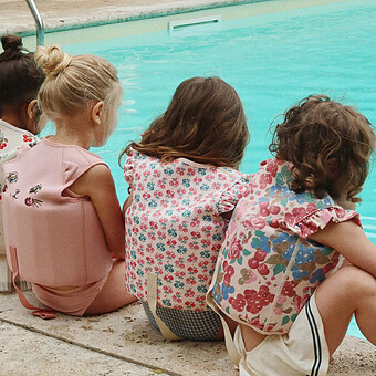 Gilet de Nage Avery Lumina Rose - 2/3 Ans 