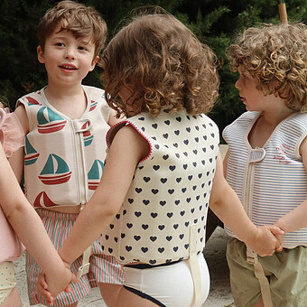 Gilet de Nage Manon Coeur Eclipse - 2/3 Ans