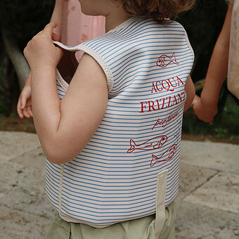 Gilet de Nage Ellis Stripe Bluie - 3/6 Ans