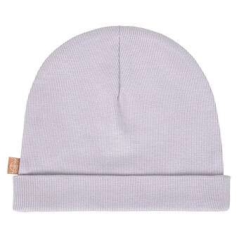 Beanie Côtelé Tiny Team Lilas - 0/2 Mois