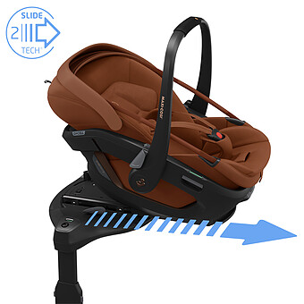 Siège Auto Coral Slide Pro i-Size Groupe 0+ - Copper Terra