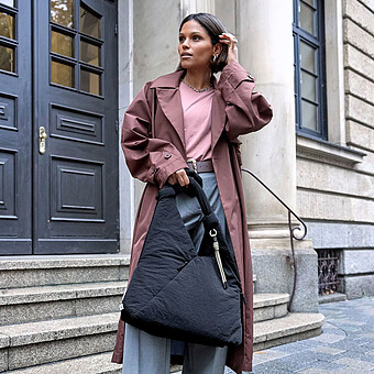 Sac à Langer Bandoulière Teya - Noir