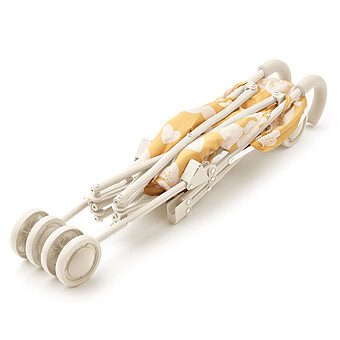 Poussette pour Poupée Elsie - Flower Lemon Yellow
