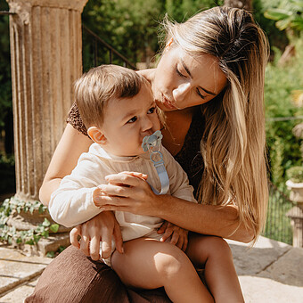 Attache Sucette Wonder - Soft Green