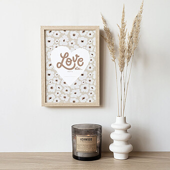 Affiche Love Etc...- A4