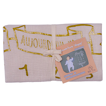 Couverture 2-en1 et 2 Accessoires - Ecru et Biscuit