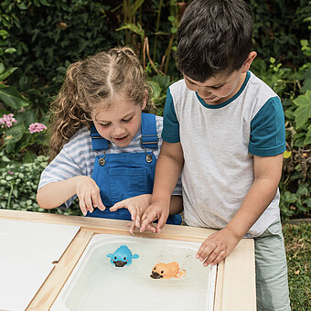 Lot de 2 Ornithorynques de Bain Nageurs