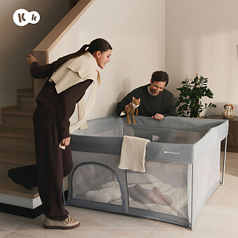 Parc Pliable ZIKI - Gris