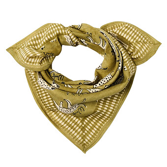 Small Foulard Manika Pongo - Khaki