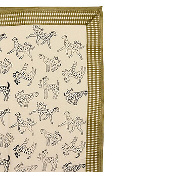 Small Foulard Manika Pongo - Macadamia