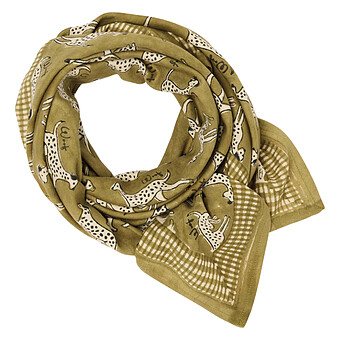 Big Foulard Latika Pongo - Khaki