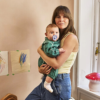 Lot de 2 Sucettes Rondes Boheme Bibs x Liberty Chloe Meadow & Ivory Mix - 6/18 Mois