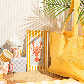 Sac Eponge Brod Giulia Palmier 