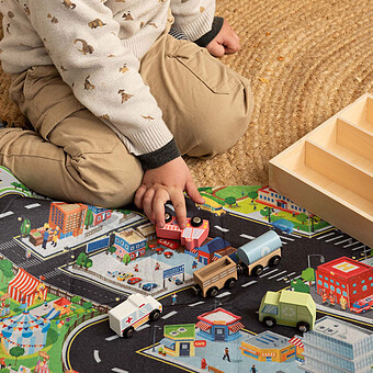 Set Véhicules et Tapis 