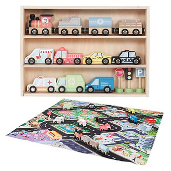 Set Véhicules et Tapis 
